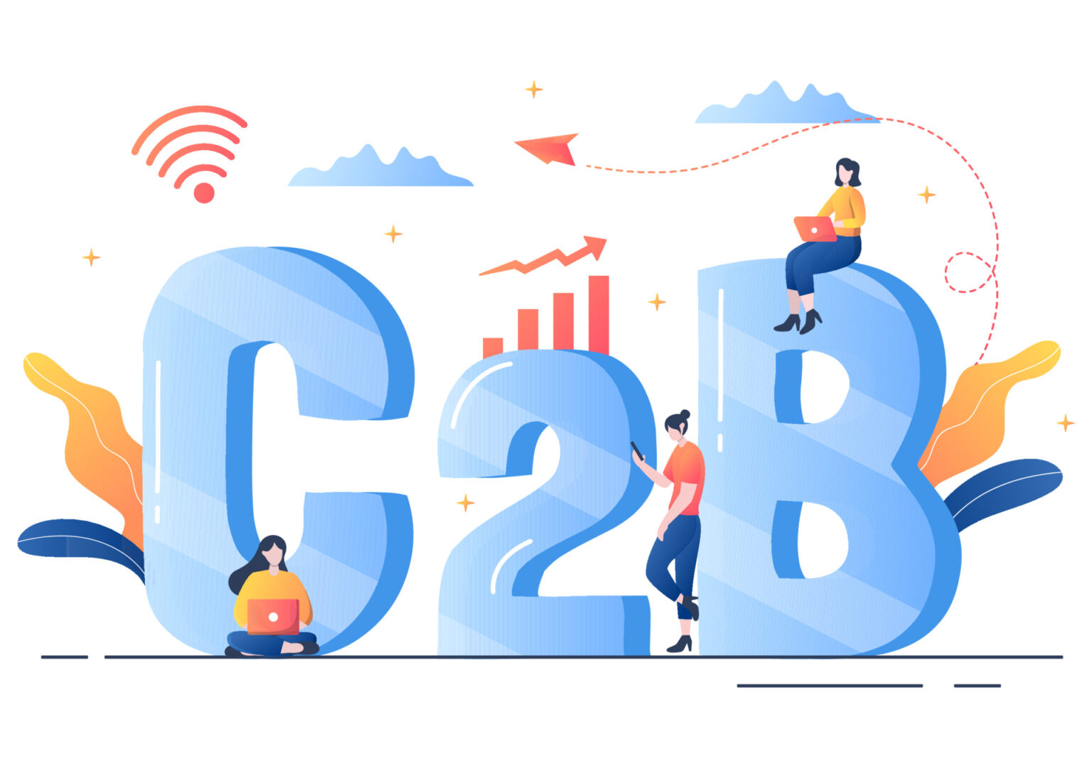 What Is The Difference Between B2C and C2B? - Rocket Content