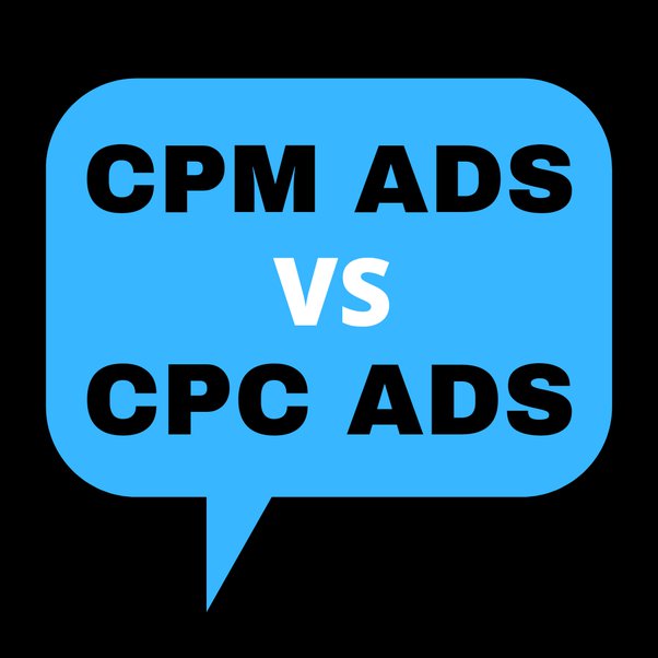 how do cost per click ads compete with cpm